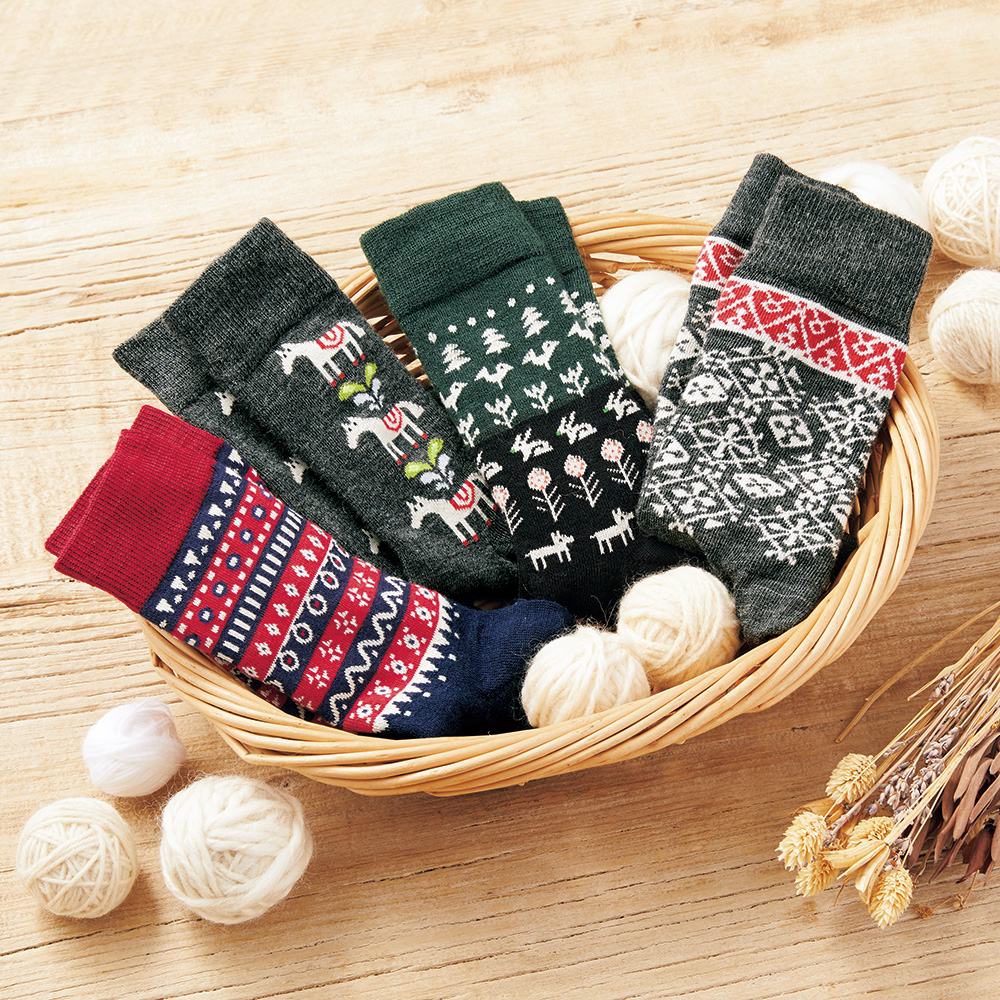 ソックス／4足セット