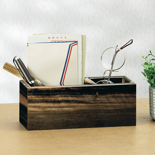 黒柿/コンパクト整理箱