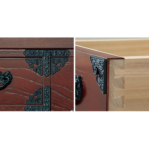 吉野民藝 キャスター付テレビ台