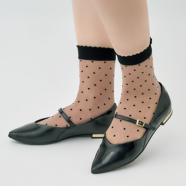 シアーソックス／2色セット