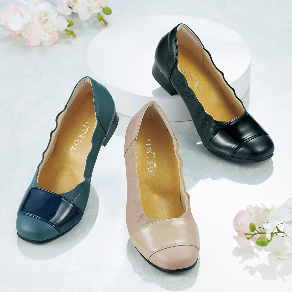 ベルトパンプス