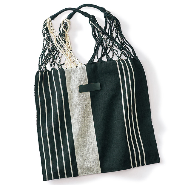 手織りのハンモックバッグ