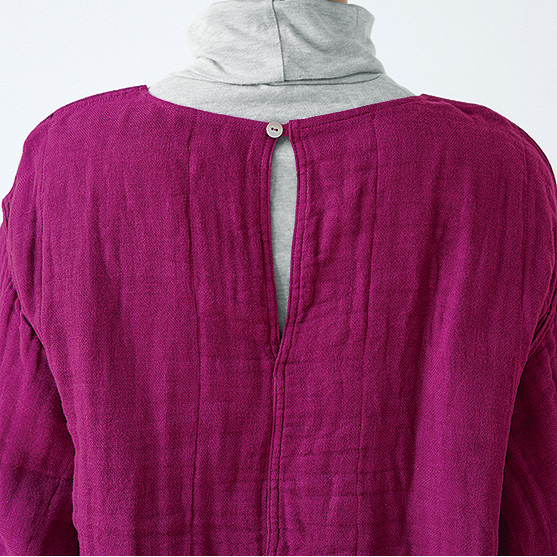 かや素材のかっぽう着