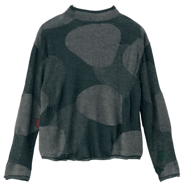 ジャカードプルオーバー