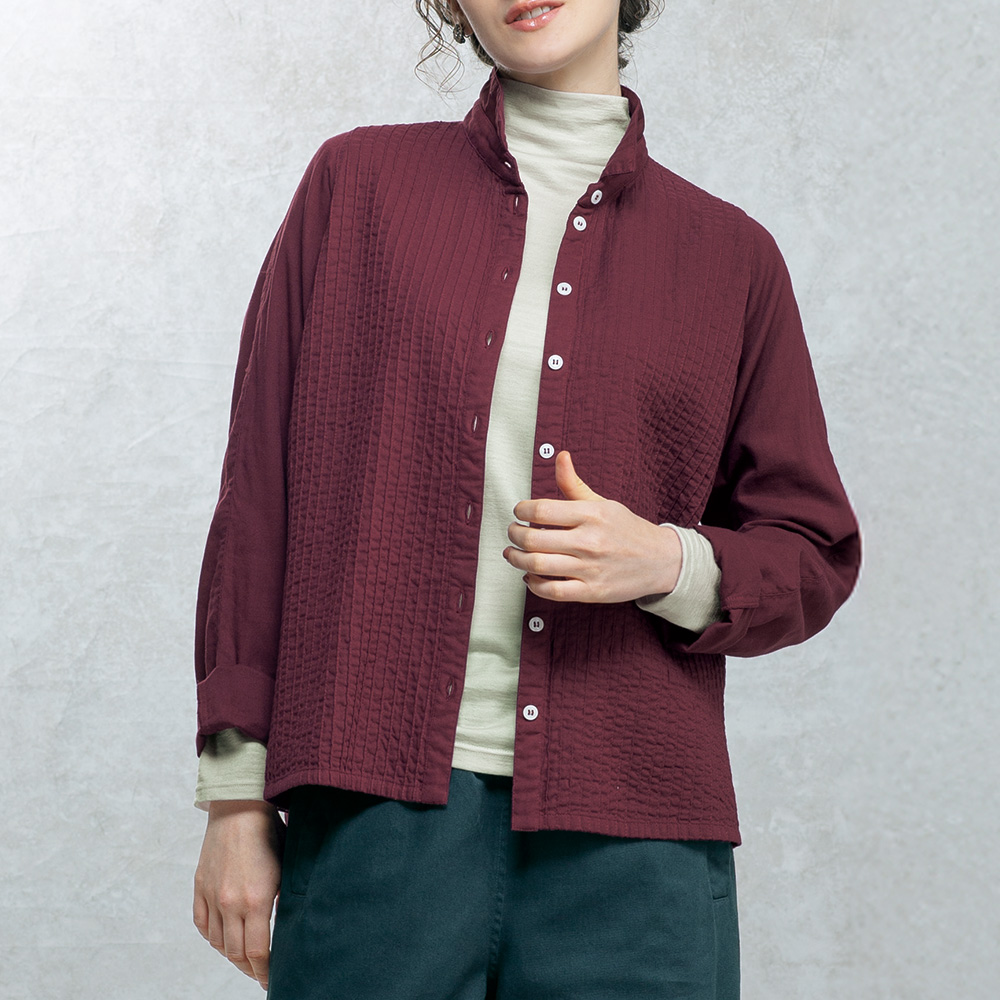 ダブルガーゼブラウス