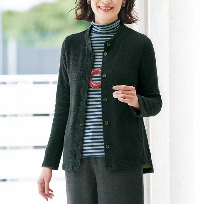 ボトルネック・ボータープルオーバー