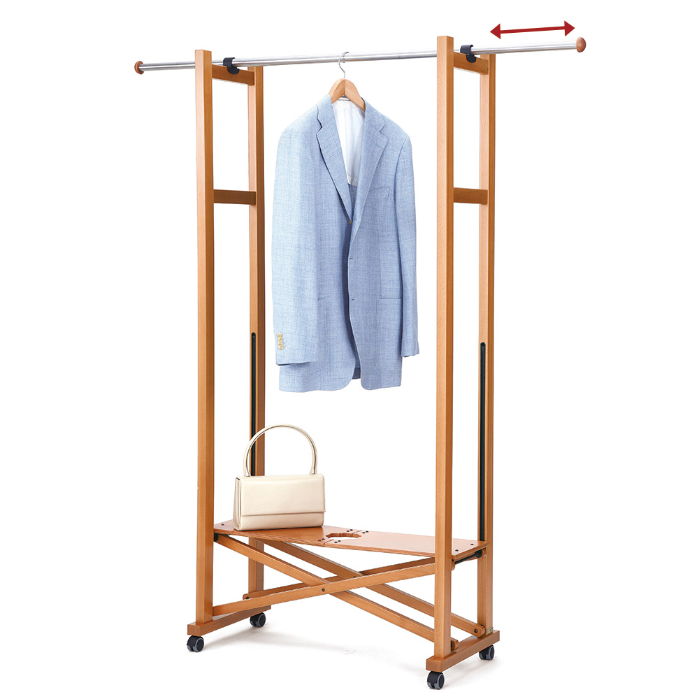 イタリア製折りたたみハンガースタンド