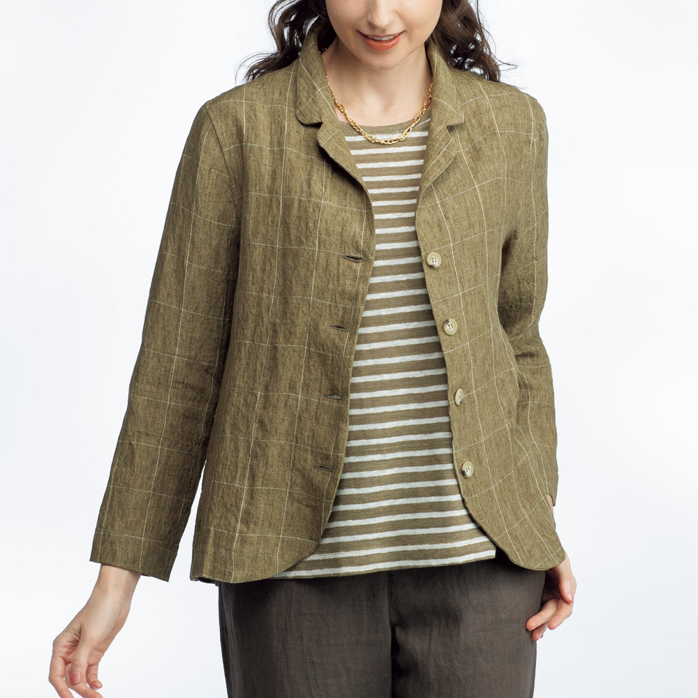 リネンジャケット