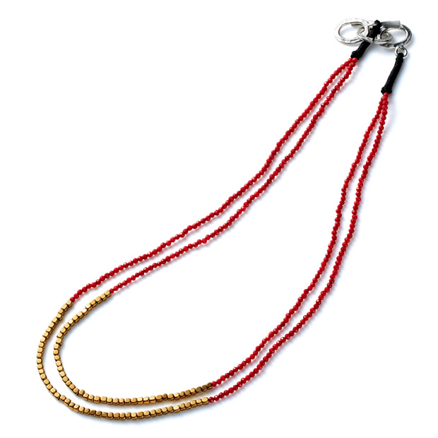 軽やか二連ネックレス