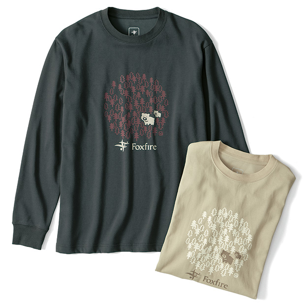 ベアフォレストプリントプルオーバー/2色セット