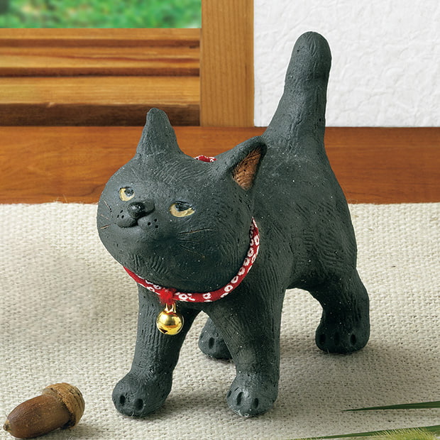 中村多喜美 陶ねこ／お出迎えニャン | ライトアップオンラインストア