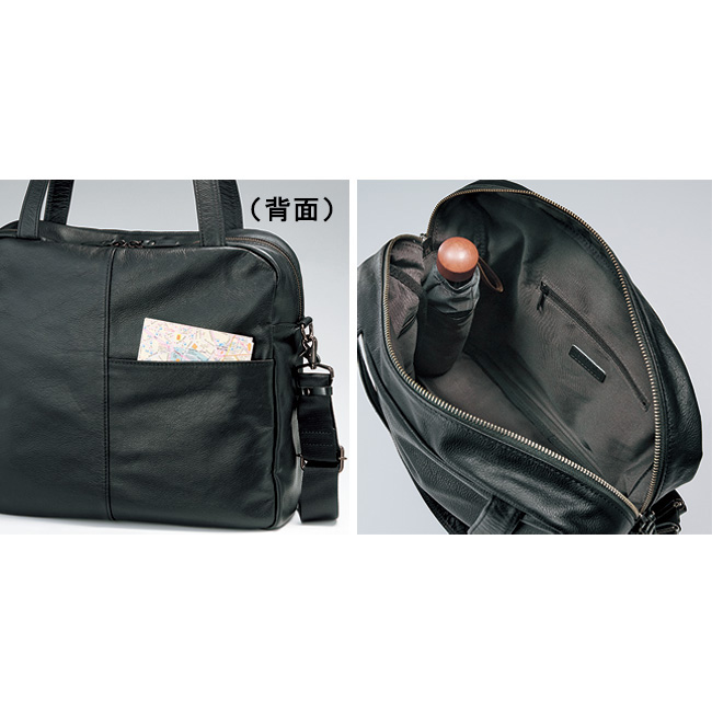 リバイブレザー･トラベル撥水トートバッグ