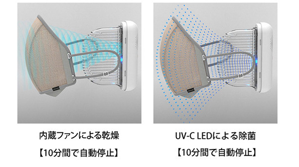 マスク除菌ケース