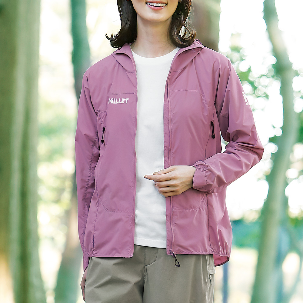 撥水フーディジャケット