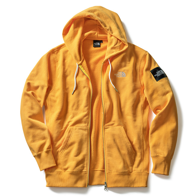 スクエアロゴフルジップ