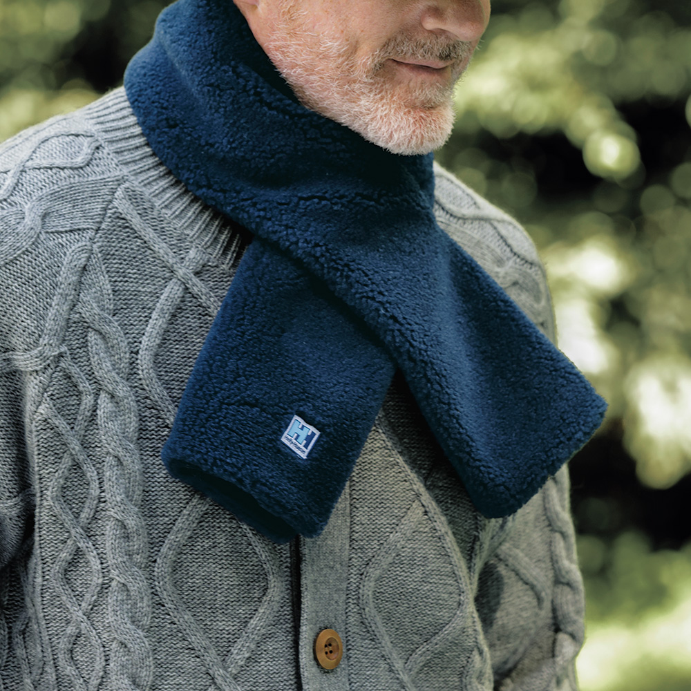 ベリーハンセン　HELLY HANSEN グレーマフラー - 8