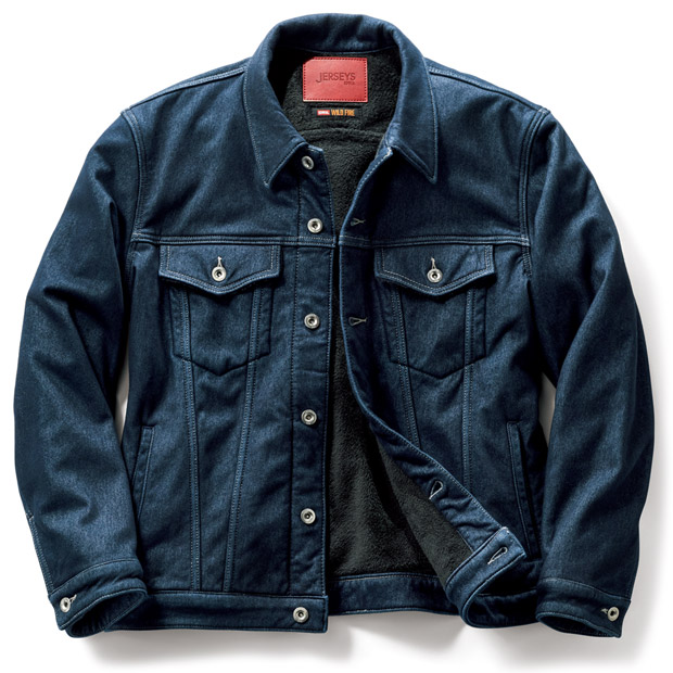 すごく伸びて暖かな裏起毛ジャケット