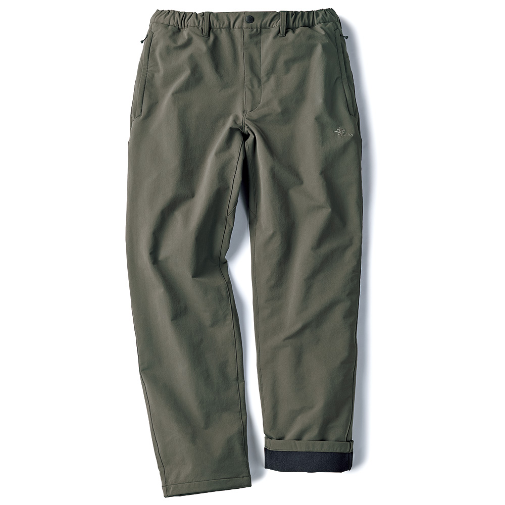 裏起毛・暖かストレッチパンツ