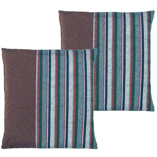 久留米織/銘仙判座布団(2枚組)