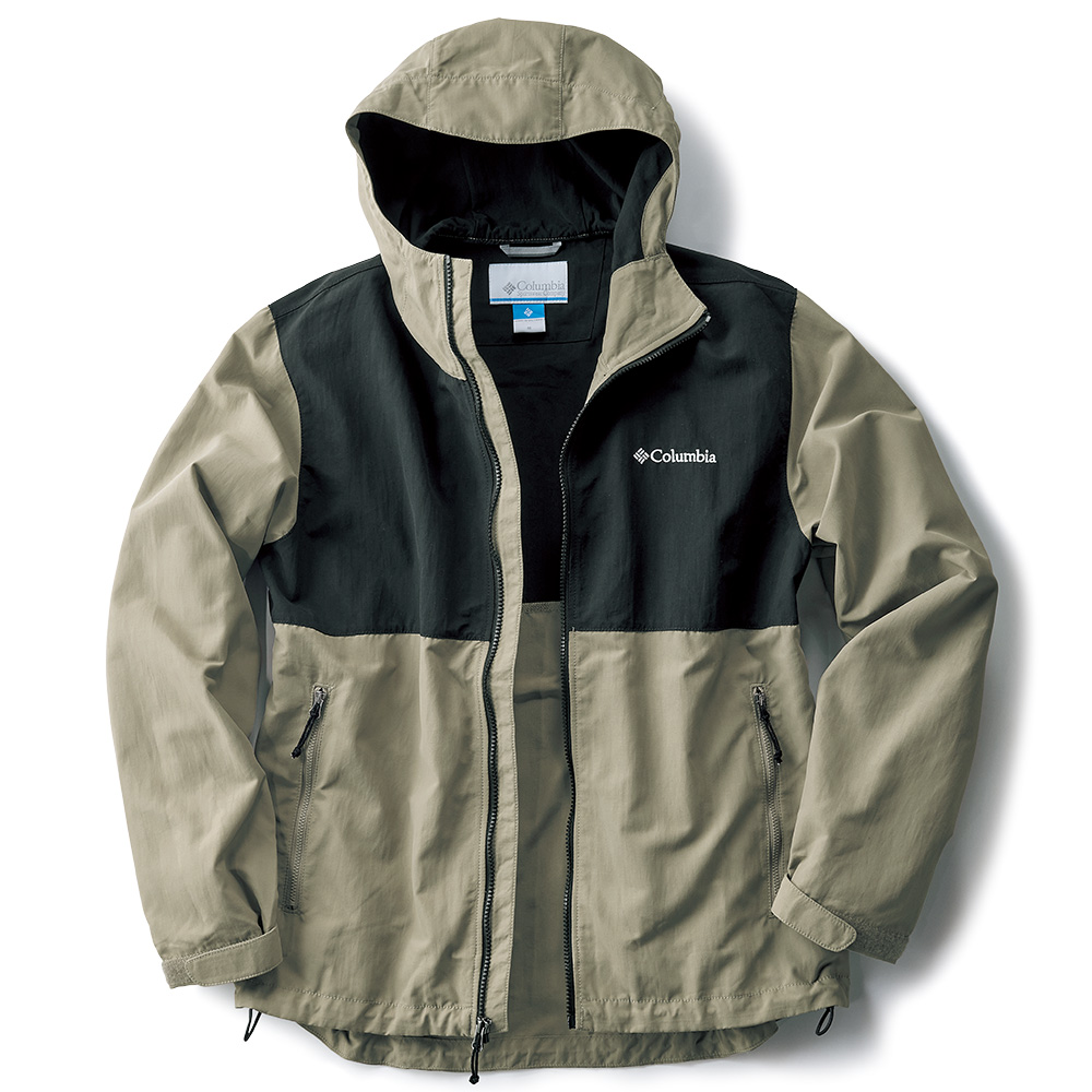 柔らかナイロンの撥水ジャケット