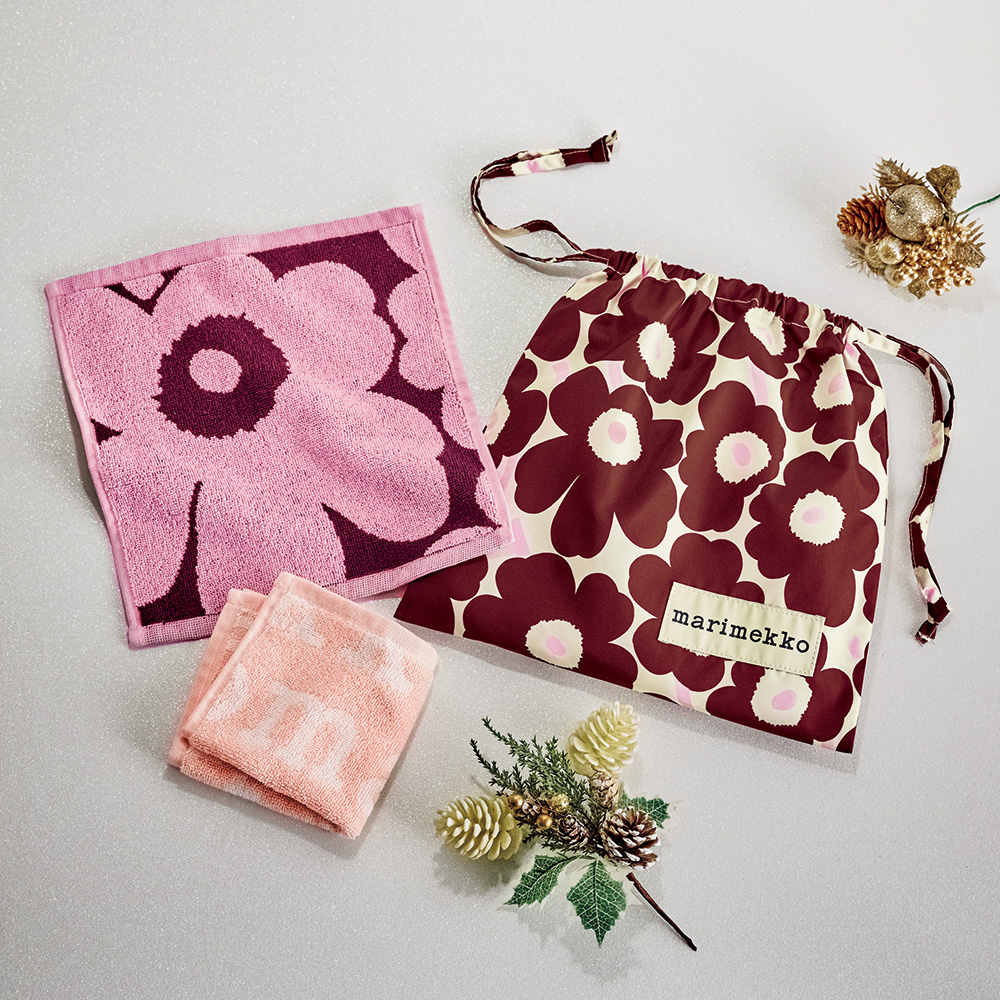 ポーチ&ミニタオル2柄セット