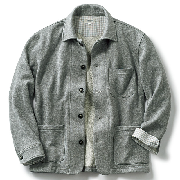 オーコット･裏毛ライトカバーオール