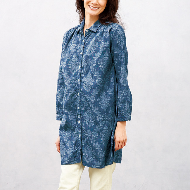 ジャカードロングシャツ／限定モデル