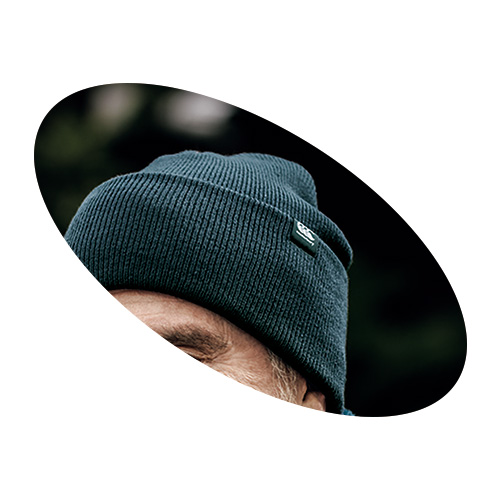 ニット帽×ネックウォーマーセット/男女兼用