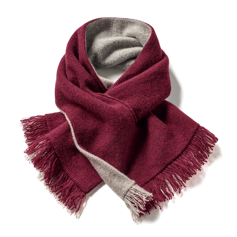 洗える・コンパクトカシミヤマフラー