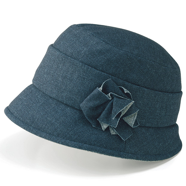 起毛ニットデニムクローシュ