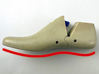 足裏を支える設計