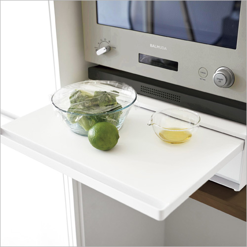 2ウェイ キッチン家電下引き出し＆スライドテーブル