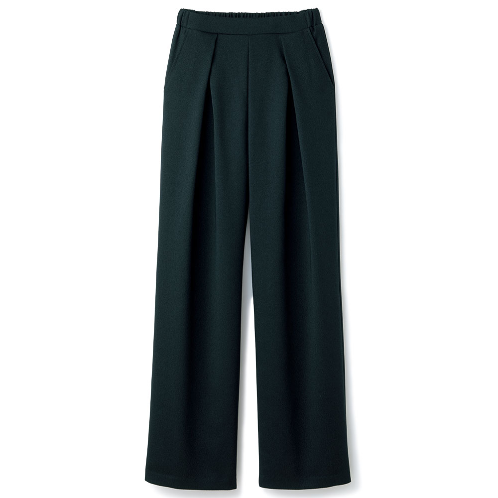 ツイード調タックパンツ