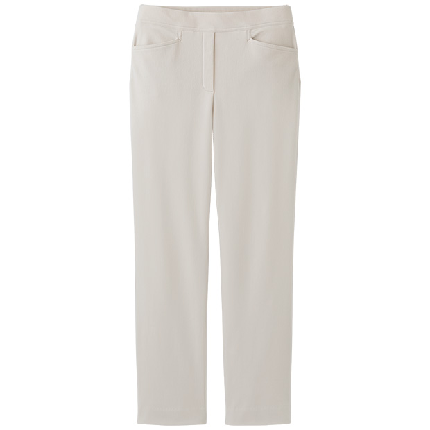 両面起毛のストレッチパンツ