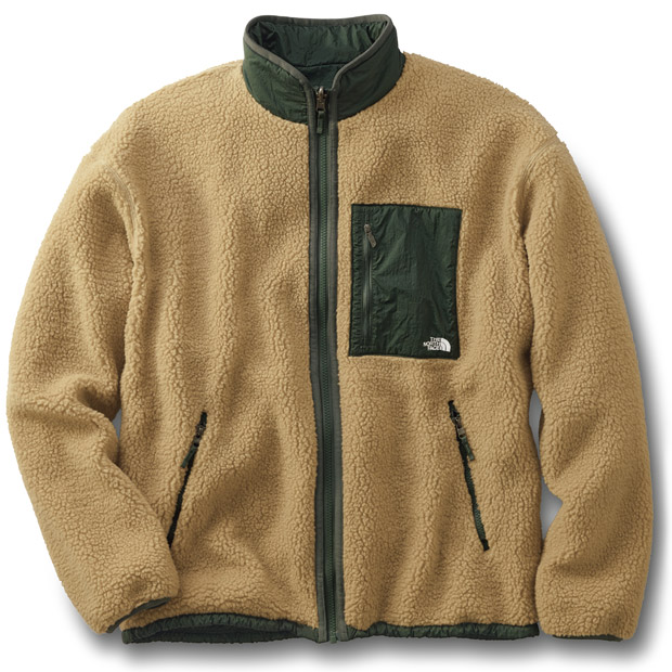 リバーシブルエクストリームパイルフリースジャケット／メンズ