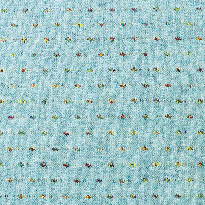 アンゴラ混絣ドットボーダープルオーバー