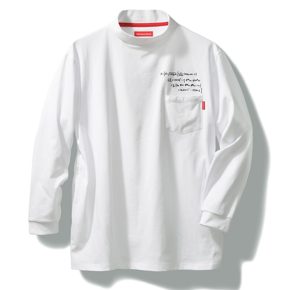 エンブロイダリーTシャツ/宇宙を支配する数式