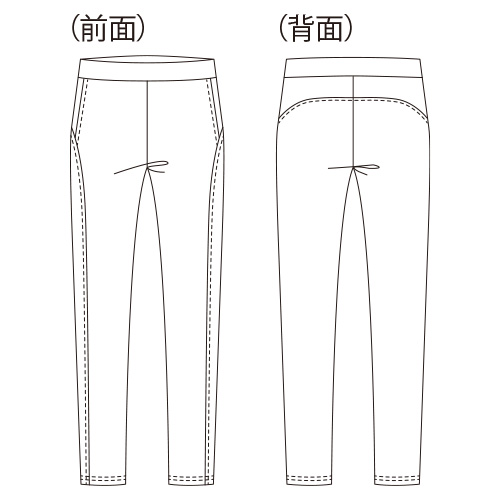 クロスウォーム･切り替えストレッチパンツ