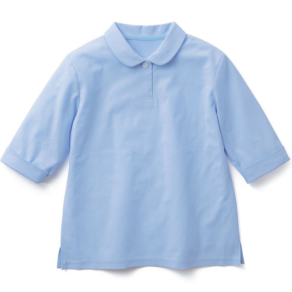 UVカット･コットン混ポロシャツ