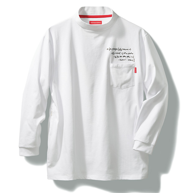 エンブロイダリーTシャツ/宇宙を支配する数式