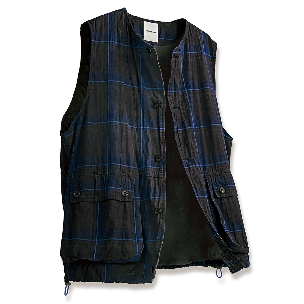 コットンローン･軽量ワークベスト