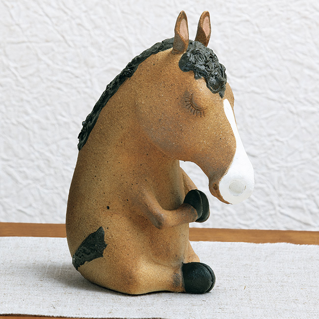 縁起置物「無事是名馬」