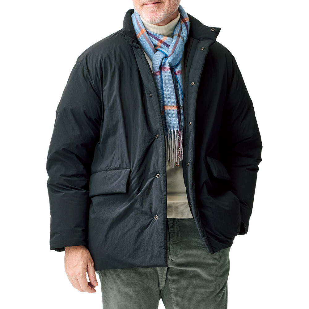 日本製撥水軽量ダウンジャケット