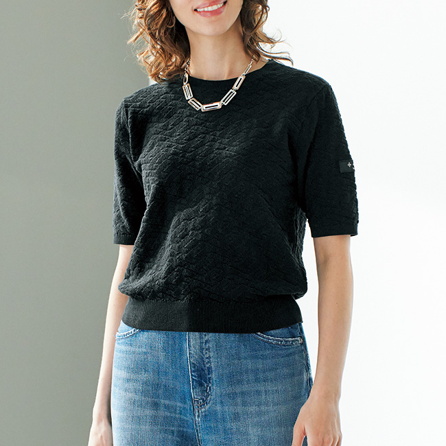 コットンシルクプルオーバー／MESTRA