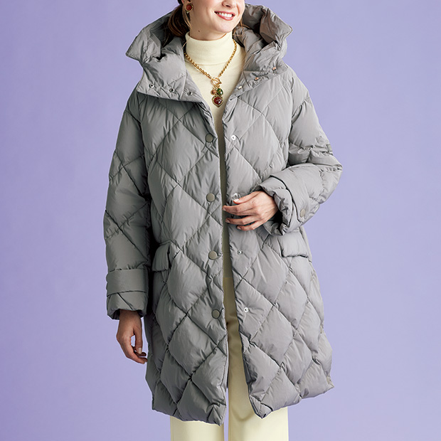 ダイヤキルト･ダウンコート