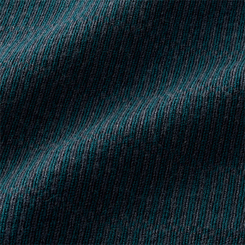 30ゲージ・ジャカードポロ襟セーター