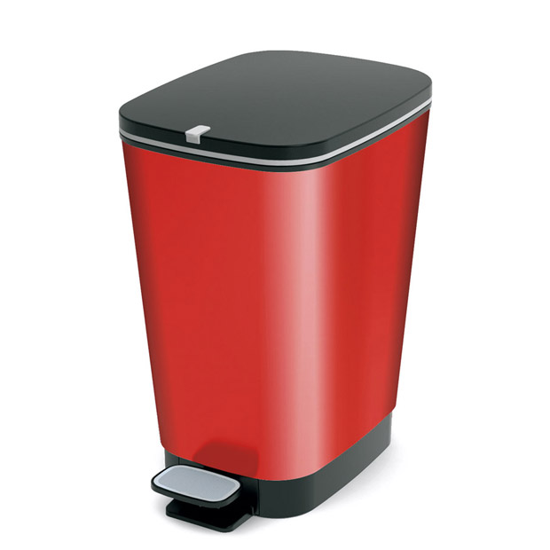 イタリア製ペダル式ダストボックス／25L