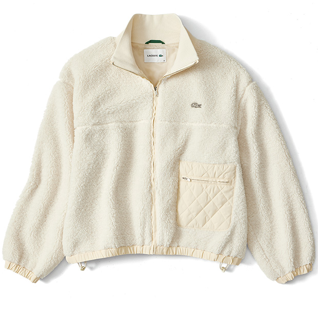 スタンドカラーボアジャケット