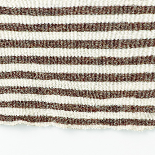 メリノウールウォッシャブルボーダープルオーバー