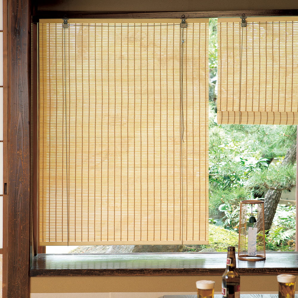 竹製ロールアップスクリーン